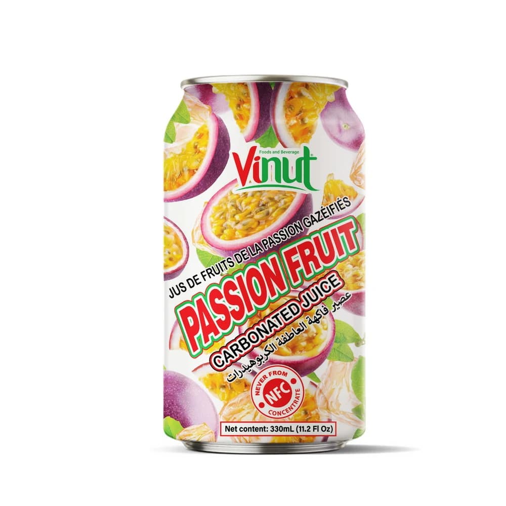 VINUT عصائر الفاكهة — فاكهة الباشن، 330 مل