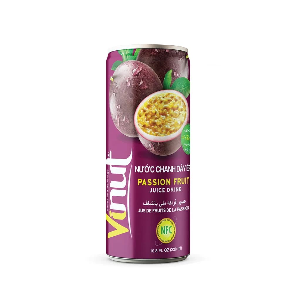 VINUT عصائر الفاكهة — فاكهة الباشن، 320 مل