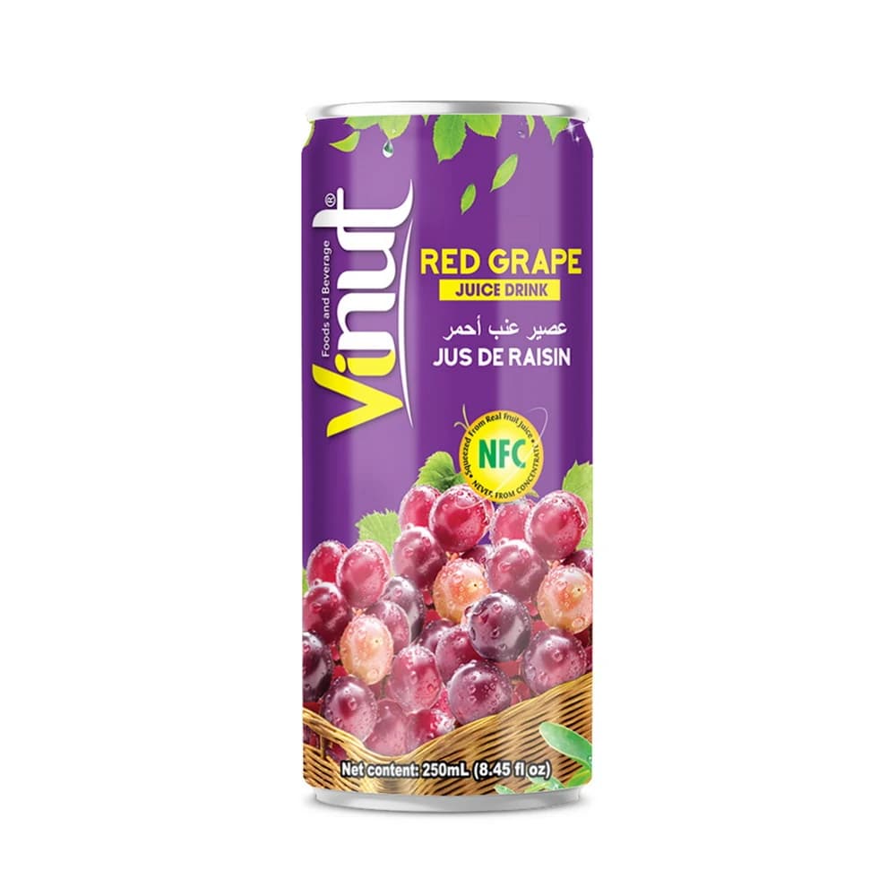 VINUT عصائر الفاكهة — العنب، 250 مل