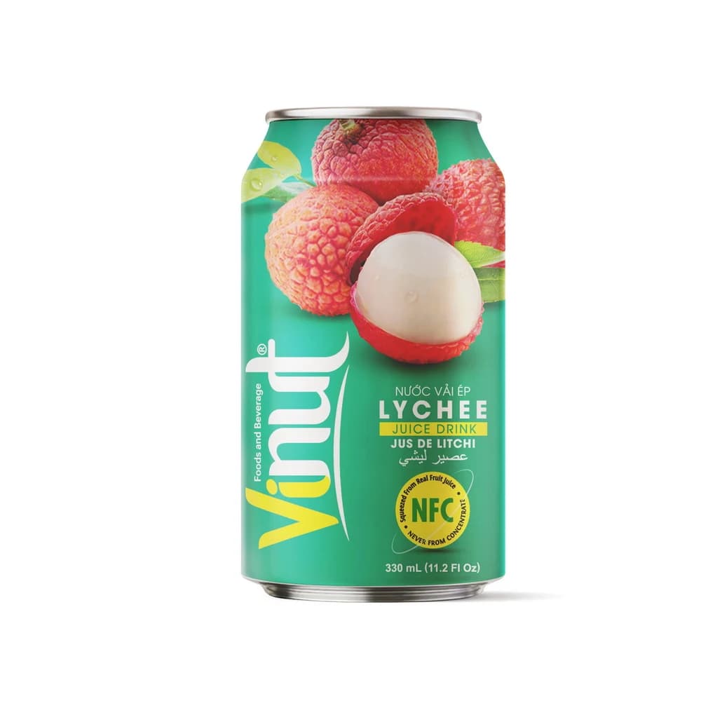 VINUT عصائر الفاكهة — الليتشي، 330 مل