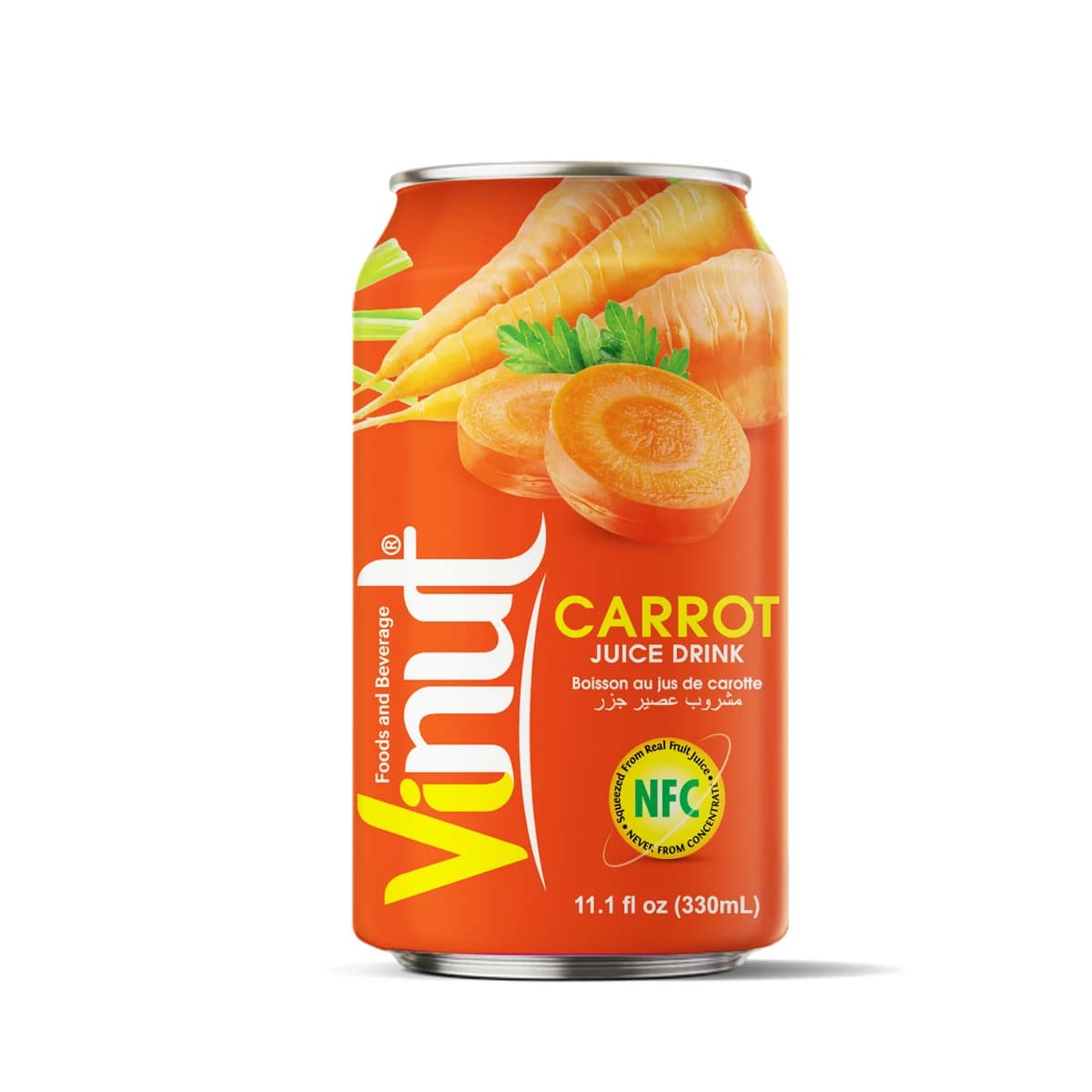 VINUT عصائر الفاكهة — الجزر، 330 مل
