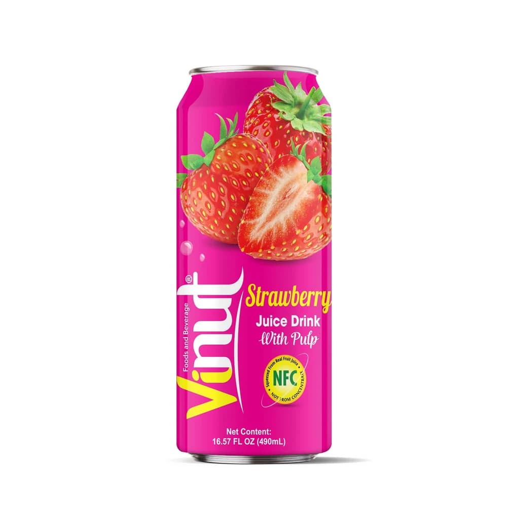 VINUT عصائر الفاكهة — الفراولة، 490 مل