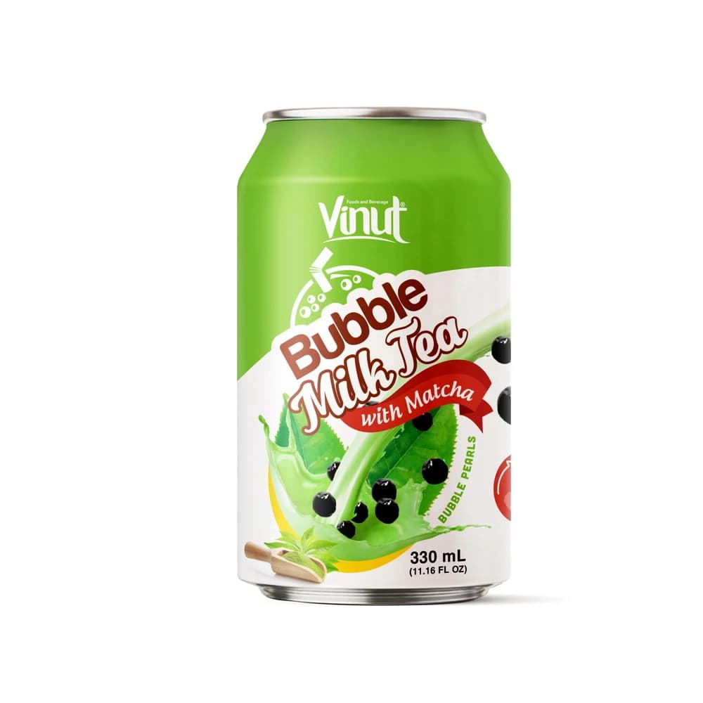 VINUT شاي البوبا — الماتشا، 330 مل