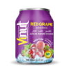 VINUT Red Grape Juice Drink with Pulp, 8.4 fl oz (250 mL) Can - Image 1