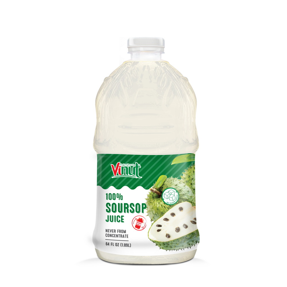 1.89L_Soursop Vinut 100% Soursop Juice, Never From Concentrate, PET Bottle, 64 fl oz 1.89 L - Image 1