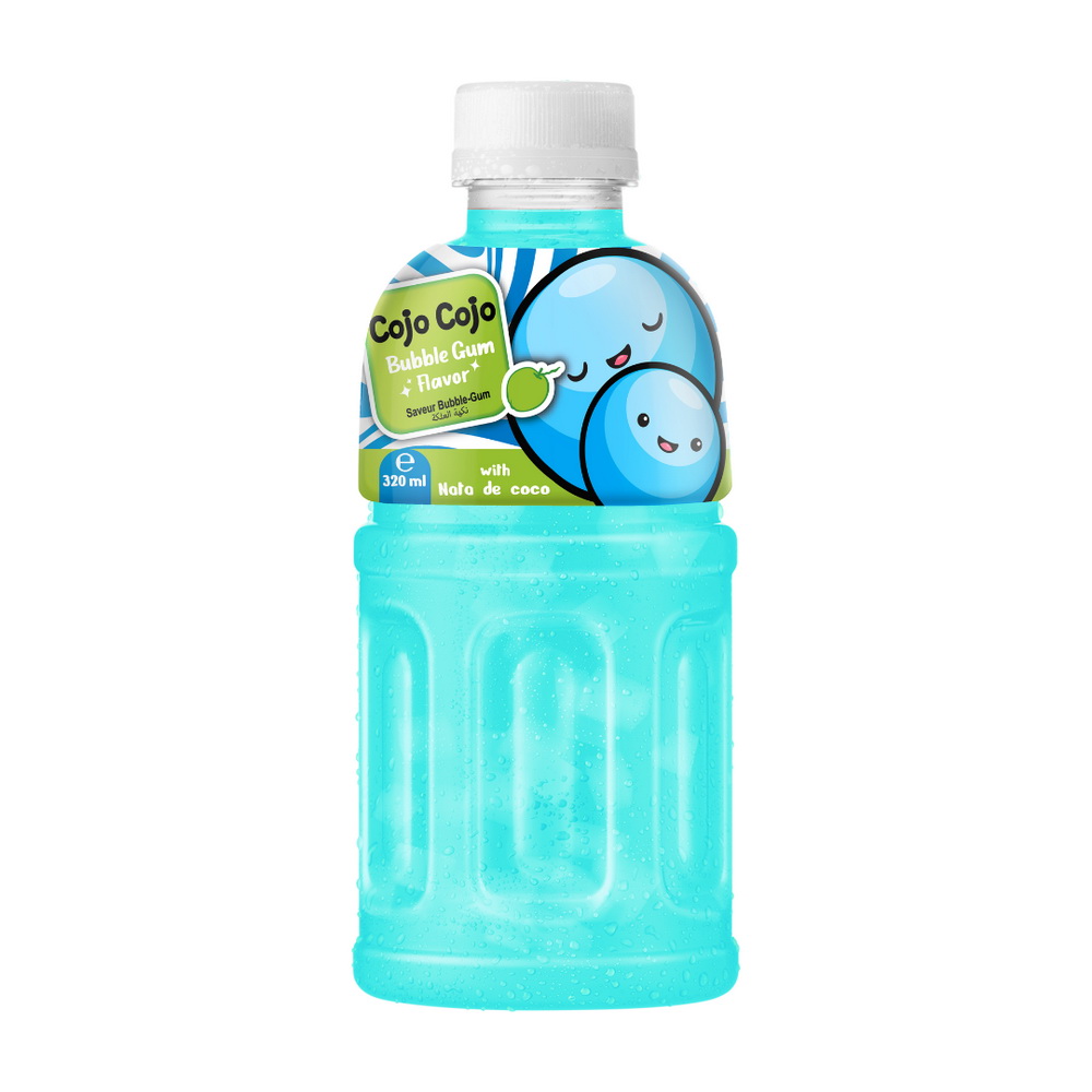 127_Bubble-Gum-Cojo-Cojo-PET-Bottle-320ml-1.jpg Vinut Bubble Gum Flavor, With Nata De Coco, PET Bottle, (320 mL) - Image 1