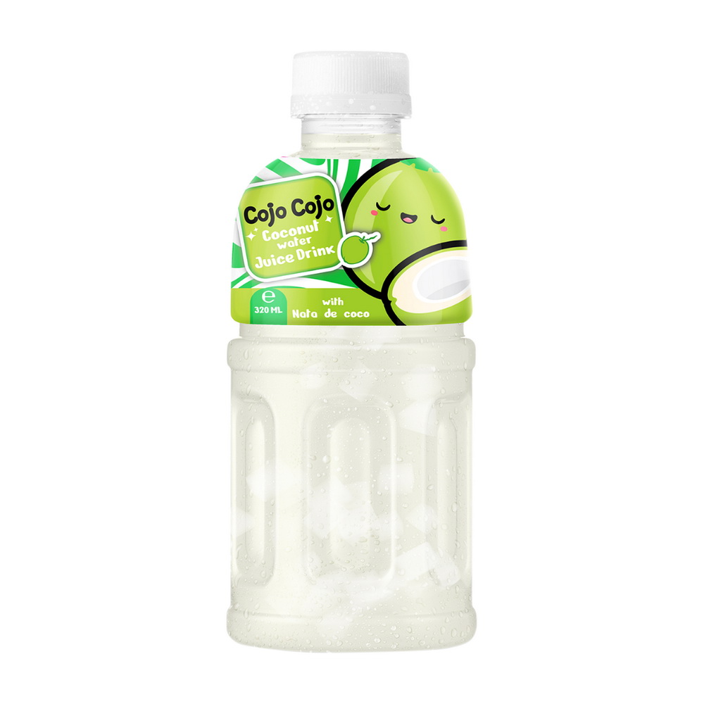 128_Coconut-Water-Cojo-Cojo-PET-Bottle-320ml-1.jpg Vinut Coconut Water Juice Drink, With Nata De Coco, PET Bottle, (320 mL) - Image 1
