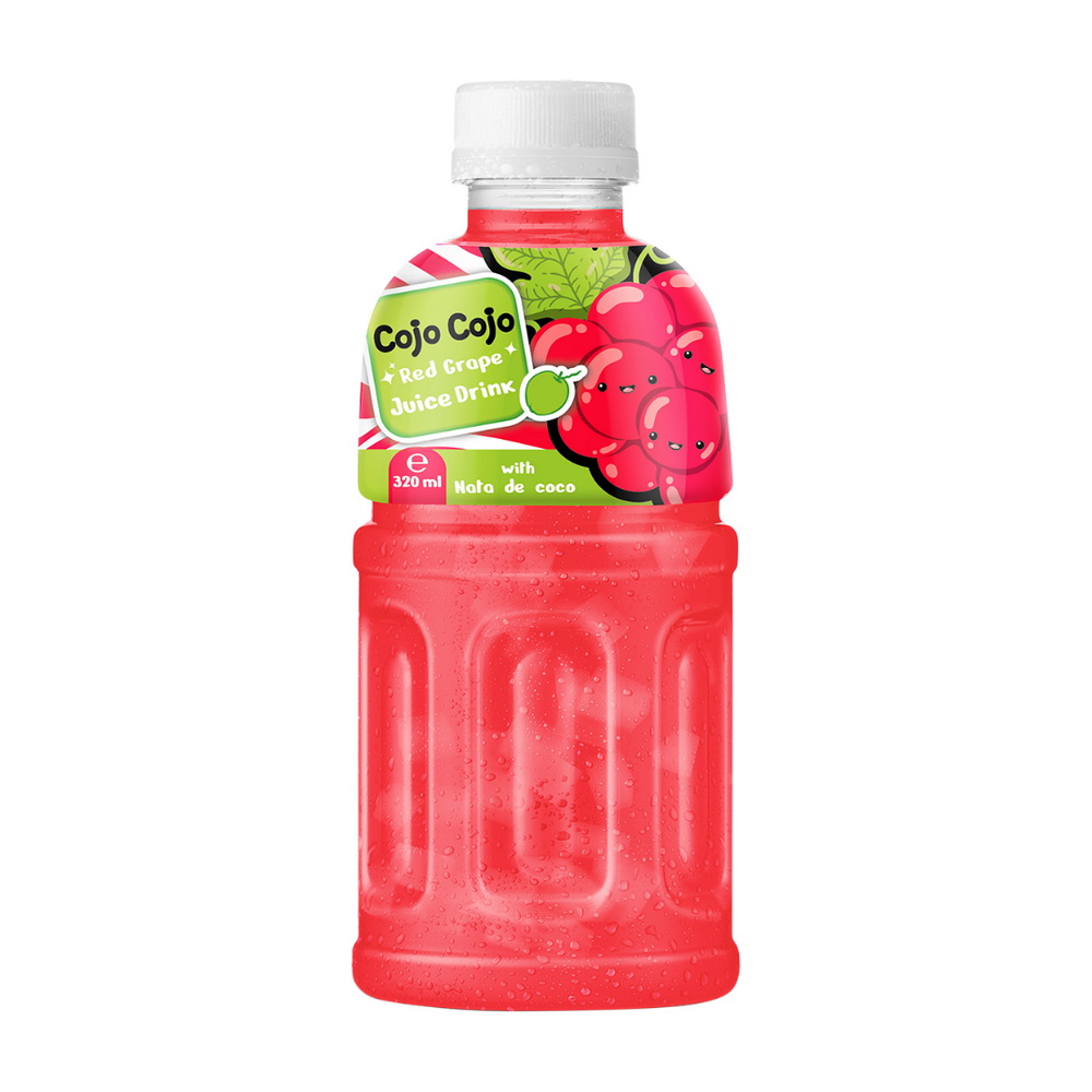 138_Red-Grape-Cojo-Cojo-PET-Bottle-320ml-1.jpg Vinut Red Grape Juice Drink, With Nata De Coco, PET Bottle, (320 mL) - Image 1