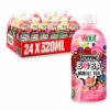 Vinut Pink Guava Popping Boba Bubble Tea, PET Bottle, 10.8 fl oz (320 mL) - Image 1