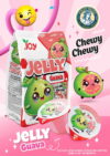 JOY Guava Jelly, Chewy Chewy, Zai Zai Zon Zòn, Bag (Contains 17g Cups), (425g) - Image 1