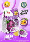 JOY Passion Fruit Jelly, Chewy Chewy, Zai Zai Zon Zòn, Bag (Contains 17g Cups), (425g) - Image 1