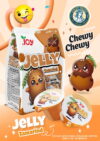Vinut Trust Tamarind Jelly, Chewy Chewy, Zai Zai Zon Zòn, Bag (Contains 17g Cups), (425g) - Image 1