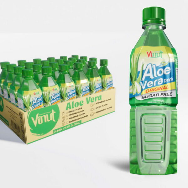 500ml VINUT Original Aloe Vera drink Sugar free