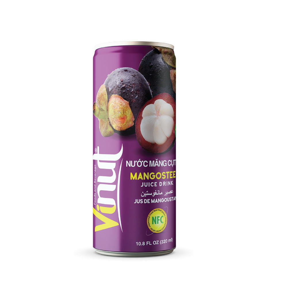 Mangosteen 320ml-03 Vinut Mangosteen Juice Drink, NFC, Can, 10.8 fl oz 320 mL - Image 1