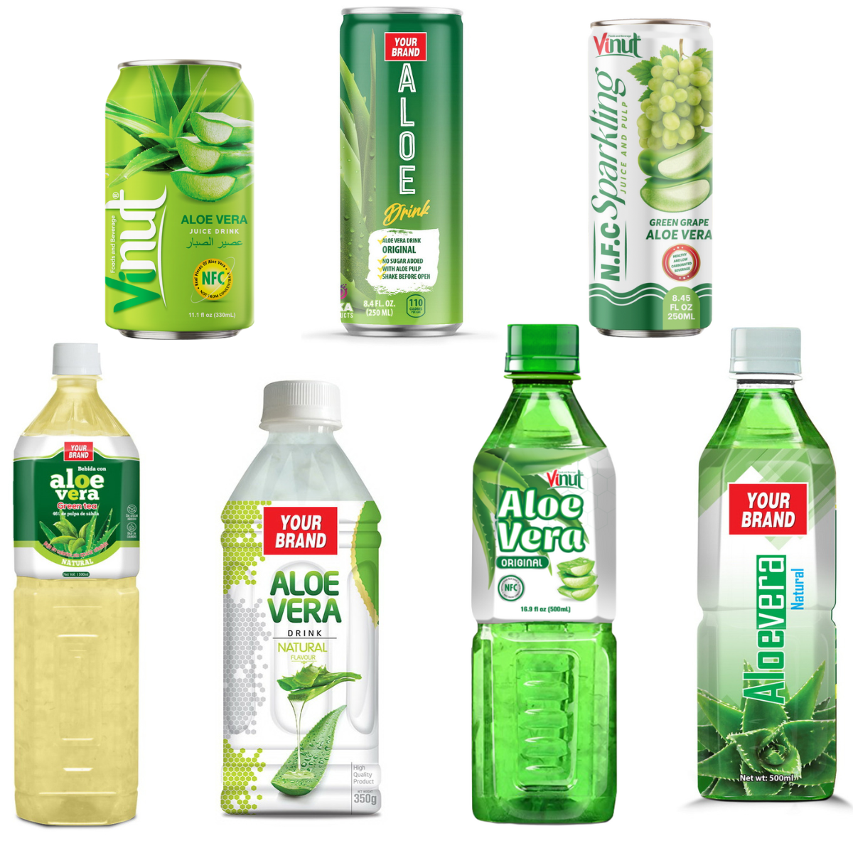 aloe vera drink co-packing