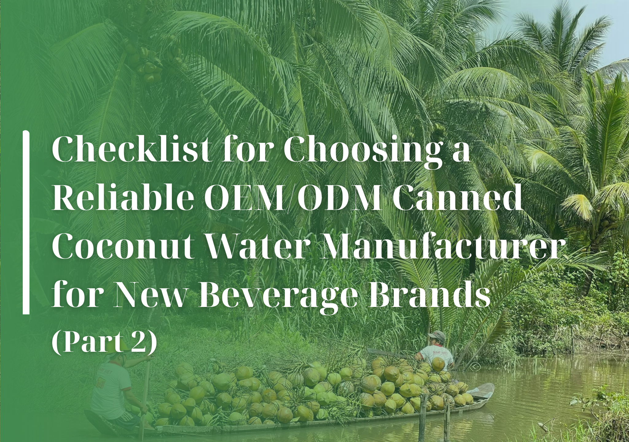 coconut water OEM factory